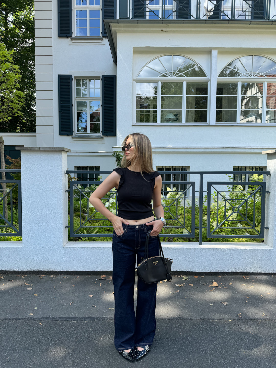 ONLMADISON BLUSH HW Wide Jeans - REA024